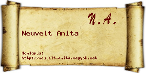 Neuvelt Anita névjegykártya